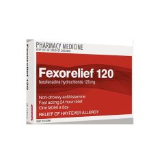 Pharmacy Action Fexorelief 120mg 30 (Fexofenadine)