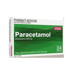 Pharmacy Action Paracetamol Tab 24