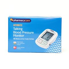 Pharmacy Care Blood Pressure Monitor Talking