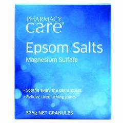 Pharmacy Care Epsom Salts 375g
