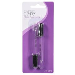 Pharmacy Care Glass Eyedroppers 1mL 2 Pack