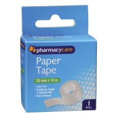 Pharmacy Care Paper Tape 25mmx10m