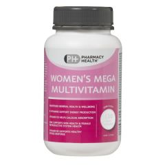 Pharmacy Health Women'S Megamultivitamin 120 Capsules