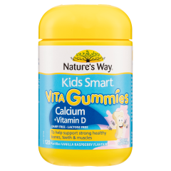 Nature's Way Kids Smart Vita Gummies Calcium + Vitamin D 60 Pastilles