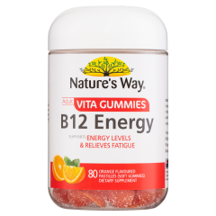 Nature's Way Adult Vita Gummies B12 Energy 80's