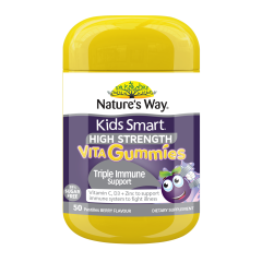 Nature's Way Kids Smart High Strength Vita Gummies Triple Immune Support 50 Pastilles