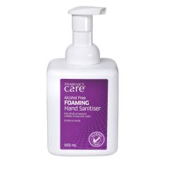 Pharmacy Care Alcohol Free Foaming Hand Sanitiser 600mL