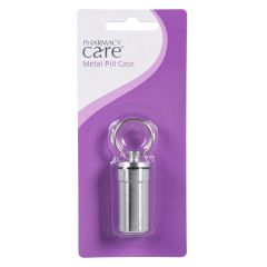 Pharmacy Care Metal Pill Case