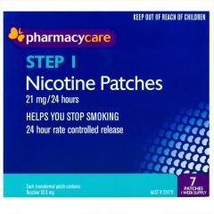 Pharmacy Care Nicotine Patches 21 mg 7 Patches