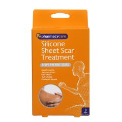 Pharmacy Care Silicone Sheet Scare Treatment 3 Pack