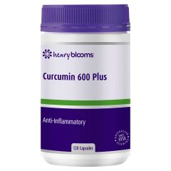 Henry Blooms Curcumin 600 Plus 120 Capsules