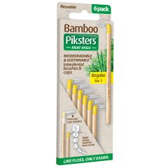 Piksters Bamboo Right Angle Size 3 6Pk