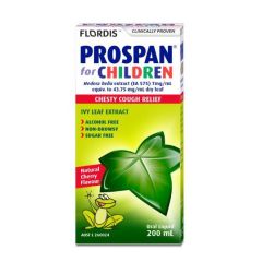 Prospan For Children Chesty Cough Relief Ivy Leaf Extract Natural Cherry Flavour 200mL