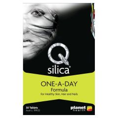 Qsilica Skin, Hair & Nails One-A-Day Multi-Nutrient Tablets 30 Tablets