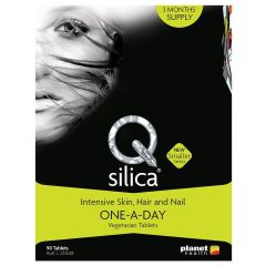 Qsilica Skin, Hair & Nails One-A-Day Multi-Nutrient Tablets 90 Tablets