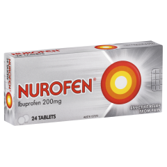 Nurofen Tablets 24s 200mg Ibuprofen Anti-inflammatory Pain Relief