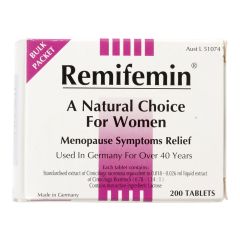 Remifemin Menopause Symptomrelief 200 Tablets