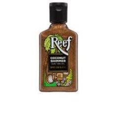 Reef Coconut Shimmer Sun Tanoil Bronze Glow SPF15 125mL