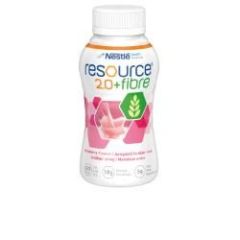 Resource 2.0 + Fibre Strawberry Flavour Bottle 200mL