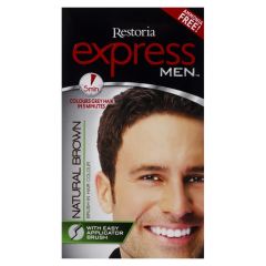 Restoria Express For Men Natural Brown 100g