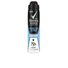 Rexona Antiperspirant Aerosol Advanced Invisible Ice Fresh With Antibacterial Protection 220mL