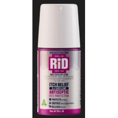 Rid Itch Relief Antiseptic Bite Protection Roll On 50mL