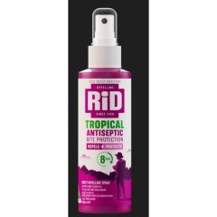 Rid Tropical Antiseptic Biteprotection Pump Spray 100mL