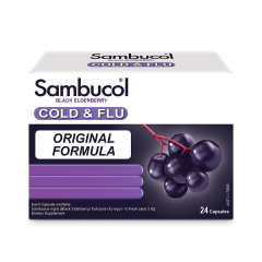 Sambucol Cold & Flu 24 Capsules