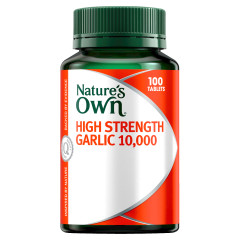 Nature's Own High Strength Garlic 10000mg 100 Tablets