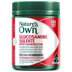 Nature's Own Glucosamine Sulfate with Chondroitin 320 Tablets