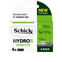 Schick Hydro Sens Comfort Razor 4Pk