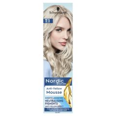 Schwarzkopf Nordic Blonde T1Anti-Yellow Mousse 92g