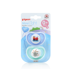 Pigeon Minilight Pacifier Medium Twin Pack