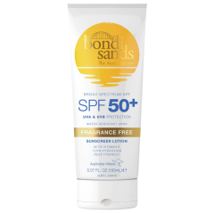 Bondi Sands SPF 50+ Fragrance Free Body Sunscreen Lotion 150ml