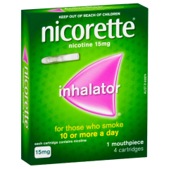 Nicorette Inhalator 15mg 4 pack 