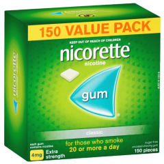 Nicorette Classic Gum 4mg 150
