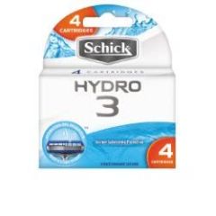 Schick Men Hydro 3 Blade 4 Pk