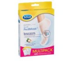 Scholl Macadamia Oil Pedimask 4X Multipack