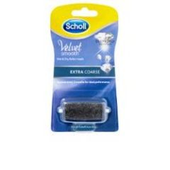 Scholl Velvet Smooth Wet & Dry Roller Heads Extra Coarse