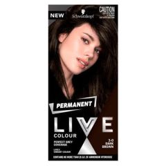 Schwarzkopf Live Colour Permanent 3.0 Dark Brown