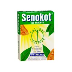 Senokot Tablets Constipation Relief 100 Pack (Sennoside B)