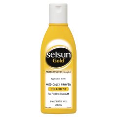 Selsun Gold 2.5% Anti Dandruff Treatment 200mL