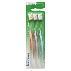 Sensodyne Total Care Sensitive Toothbrush 3 Pack