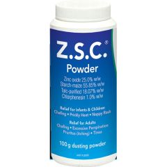 Sigma Zsc Dust Pdr 100g (Zinc Oxide, Maize Starch, Puri)