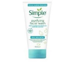 Simple Daily Skin Detox Purifying Facial Wash 150mL