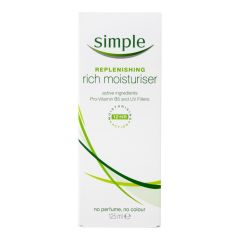 Simple Replenishing Rich Moisturiser 125mL