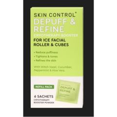 Skin Control Ice F/Roller Depuff & Refine 6Pk