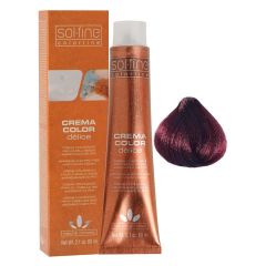 Solfine Crema Colour Délice4.5 Red Brown 60mL