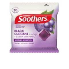 Soothers Blackcurrant 3X10 Loz