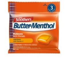 Soothers Butter Menth Multipack 3X10Loz